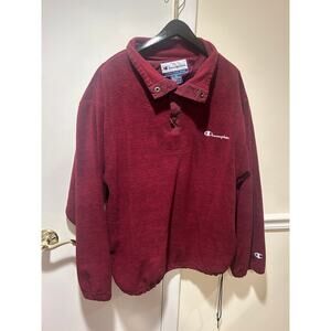 Vintage CHAMPION fleece Logo Sweatshirt Pullover Jumper Champion Sweater XL